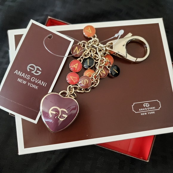 Ansis Gvani monogram Keychain! - Picture 1 of 5